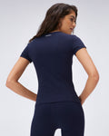 Ultimate Short Sleeve Top - Navy Blue