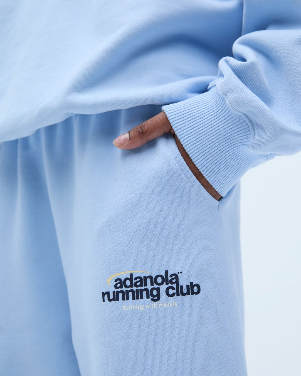 Adanola Running Sweatpants - Powder Blue