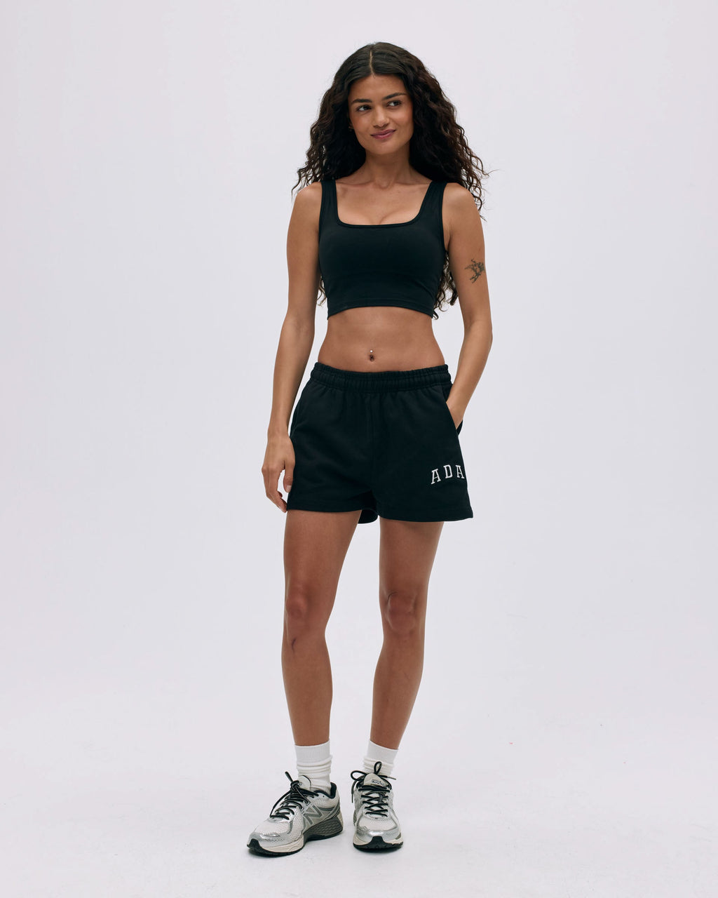ADA Sweat Shorts - Black