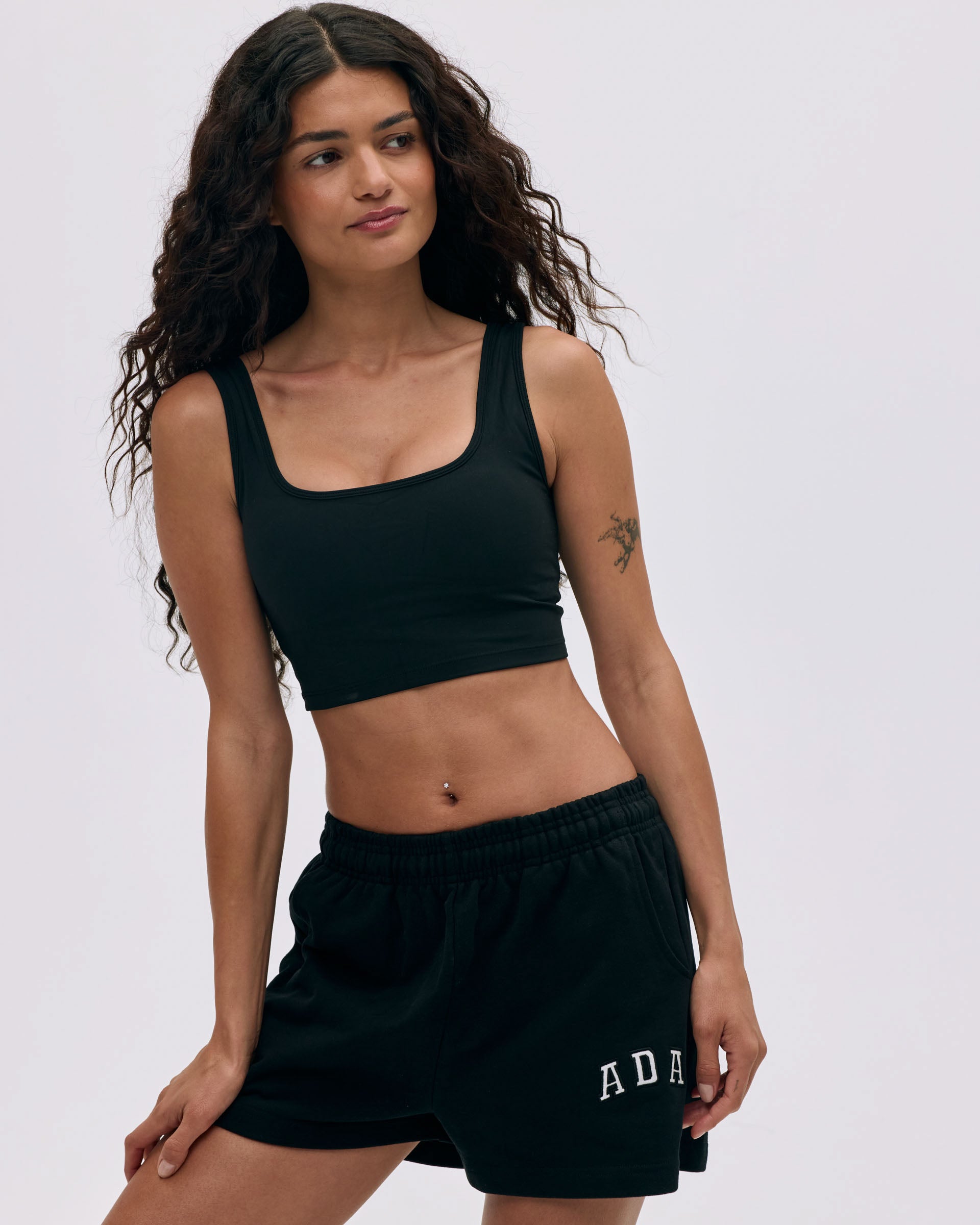 ADA Sweat Shorts - Black