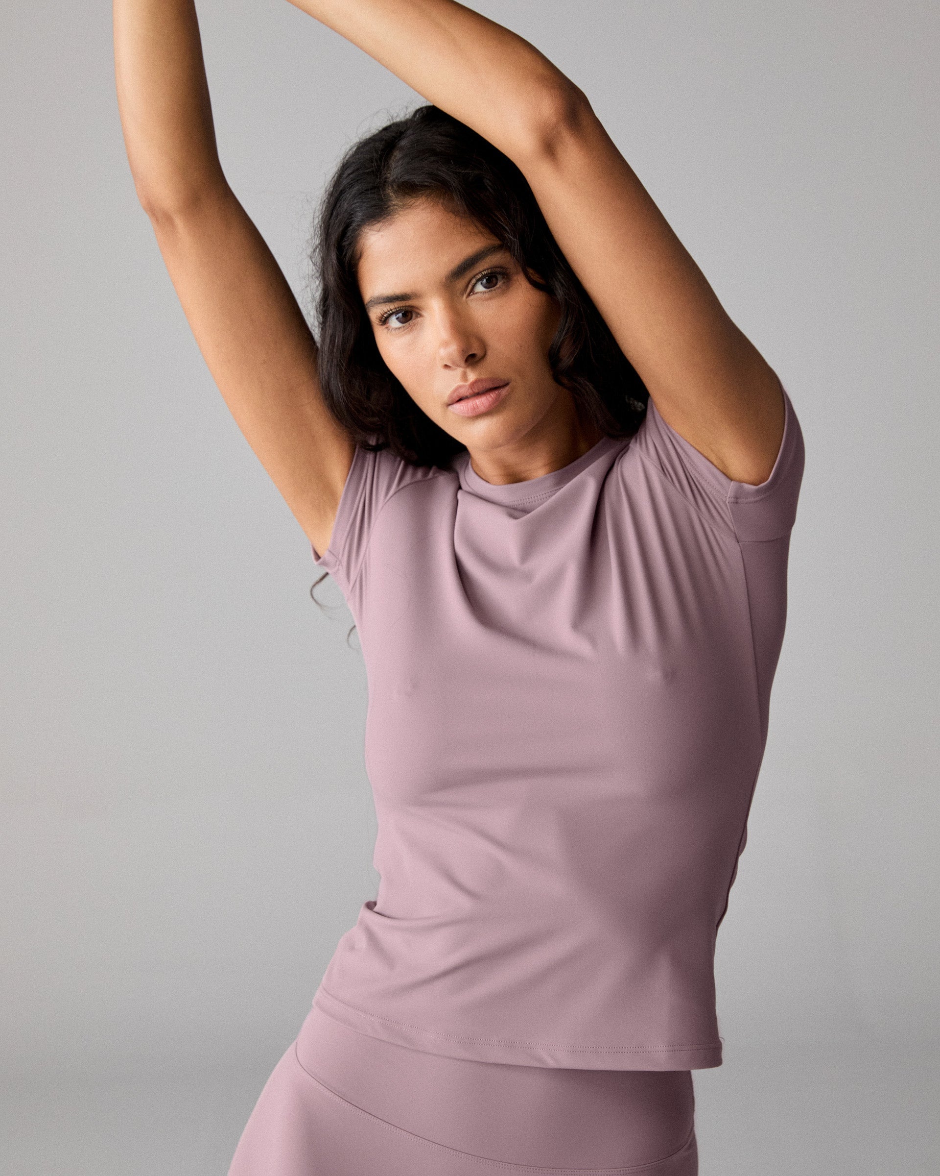 Ultimate Short Sleeve Top - Dusk Purple