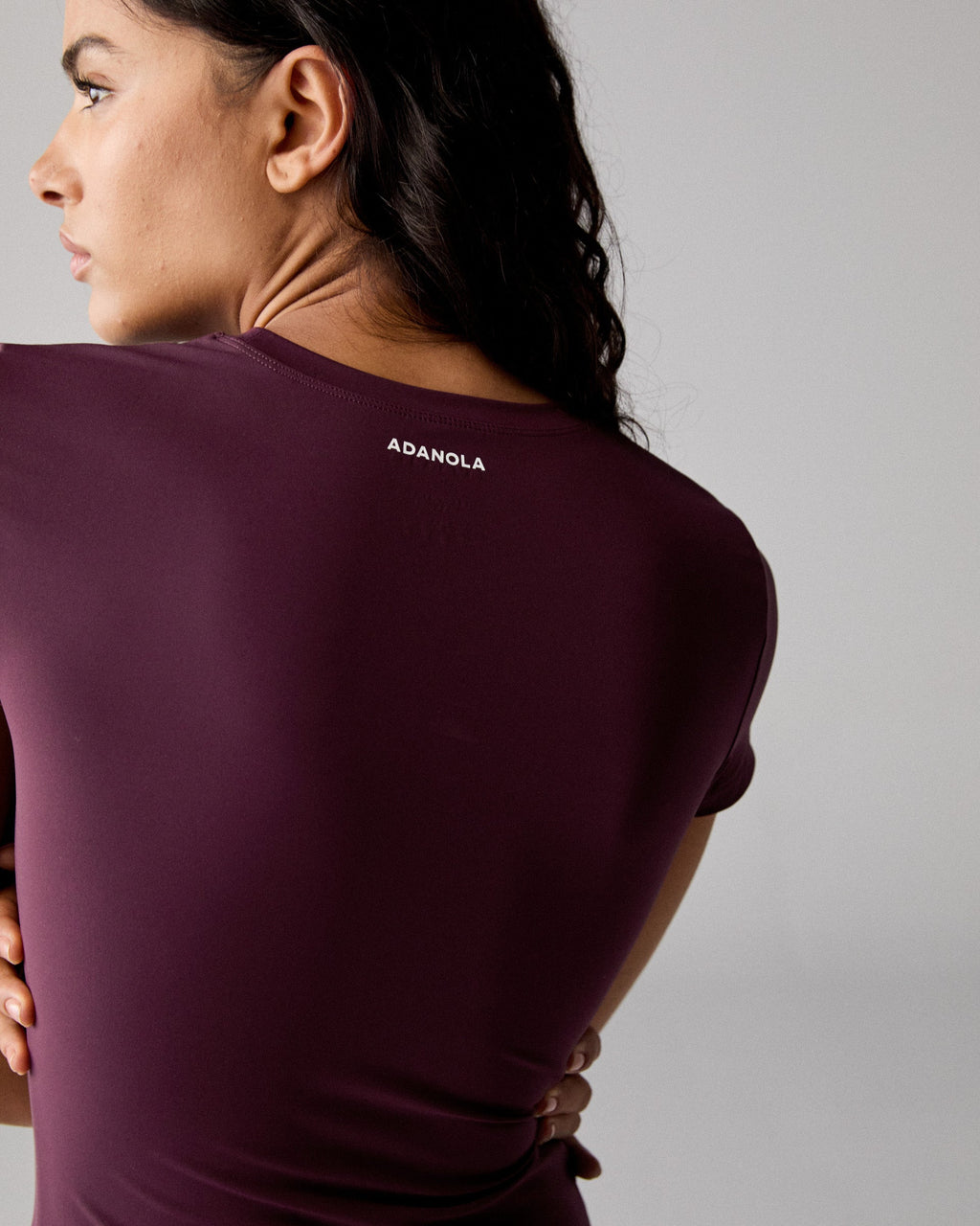 Ultimate Short Sleeve Top - Dark Cherry