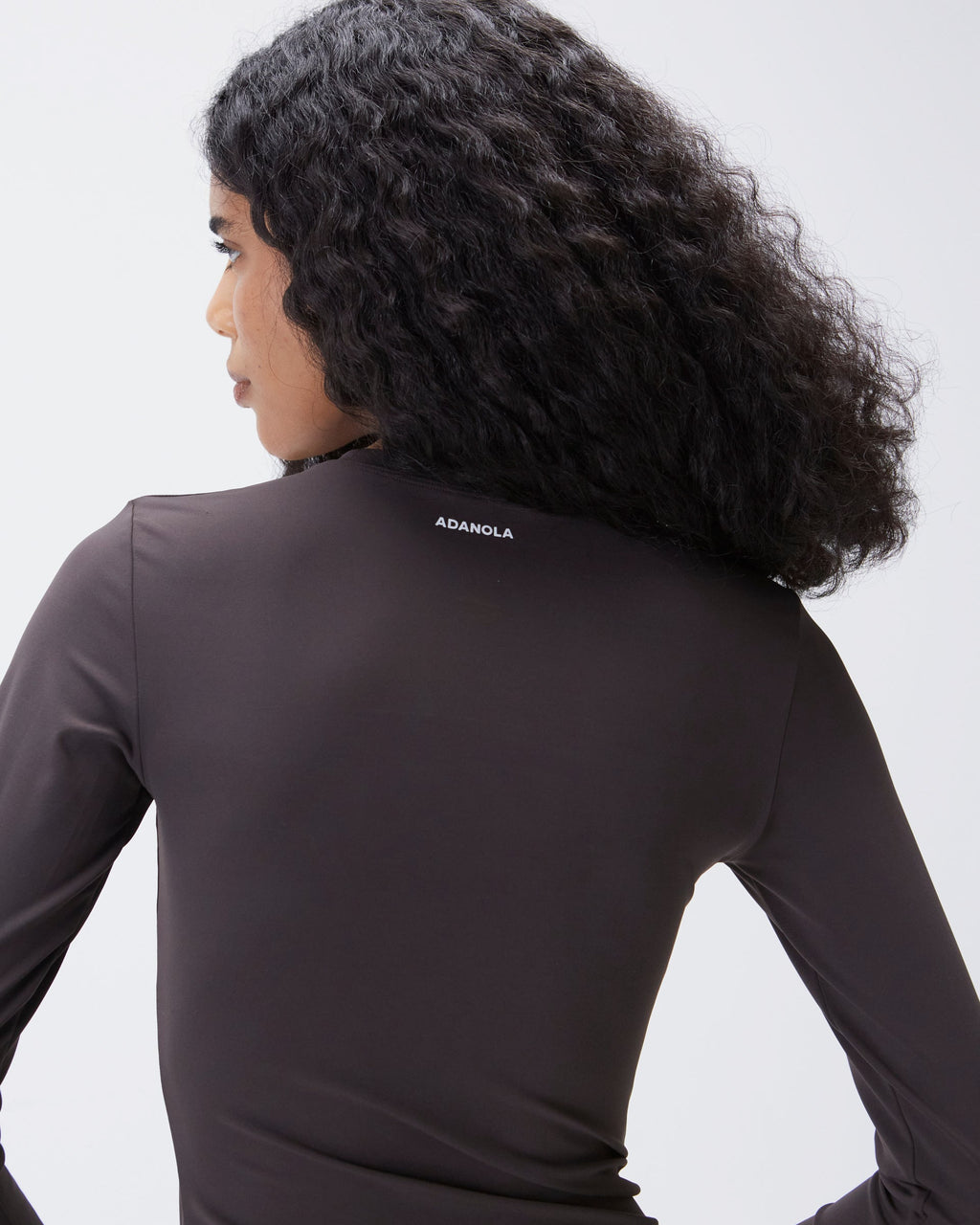 Ultimate Long Sleeve Top - Coffee Bean