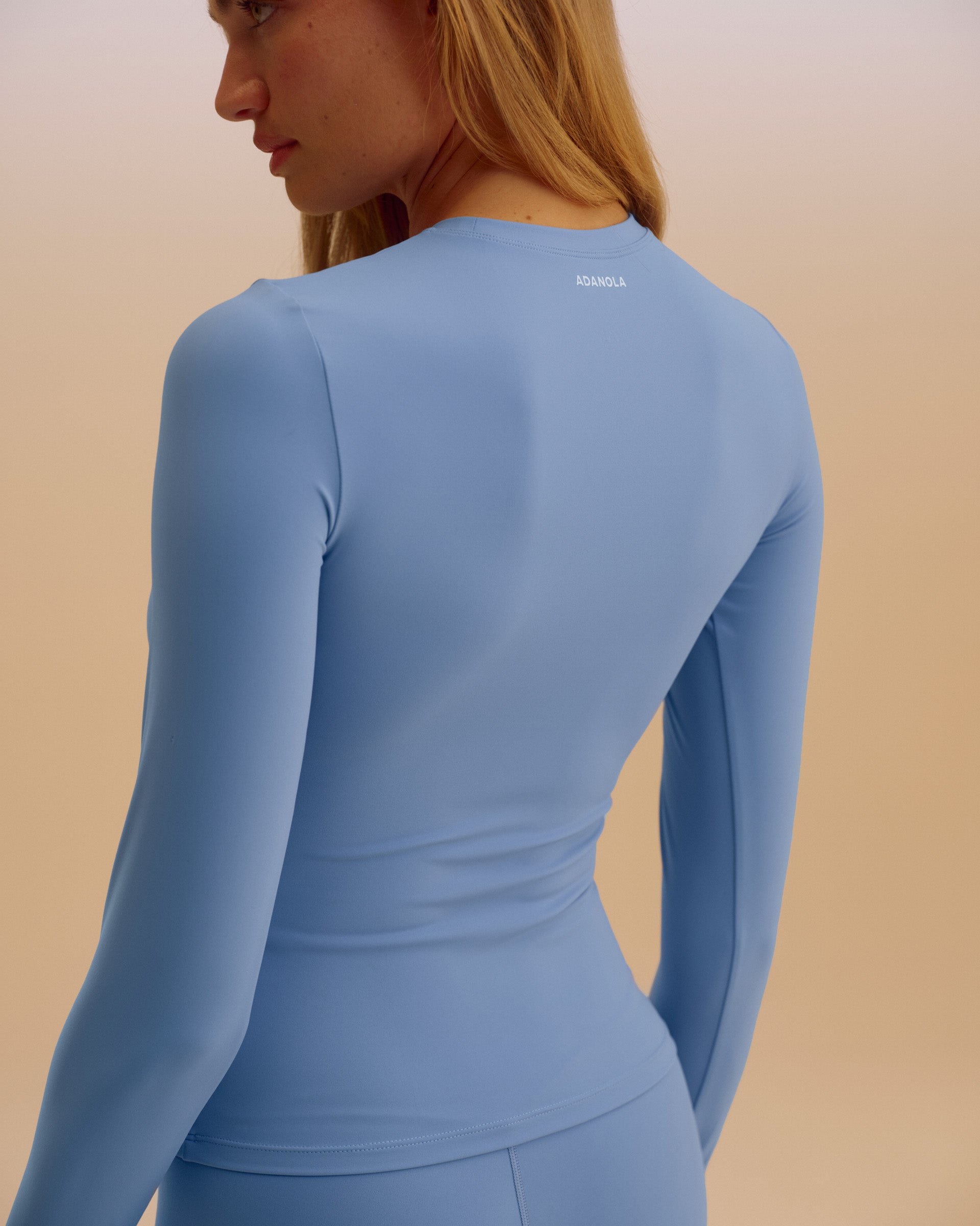 Ultimate Long Sleeve Top - Ice Blue