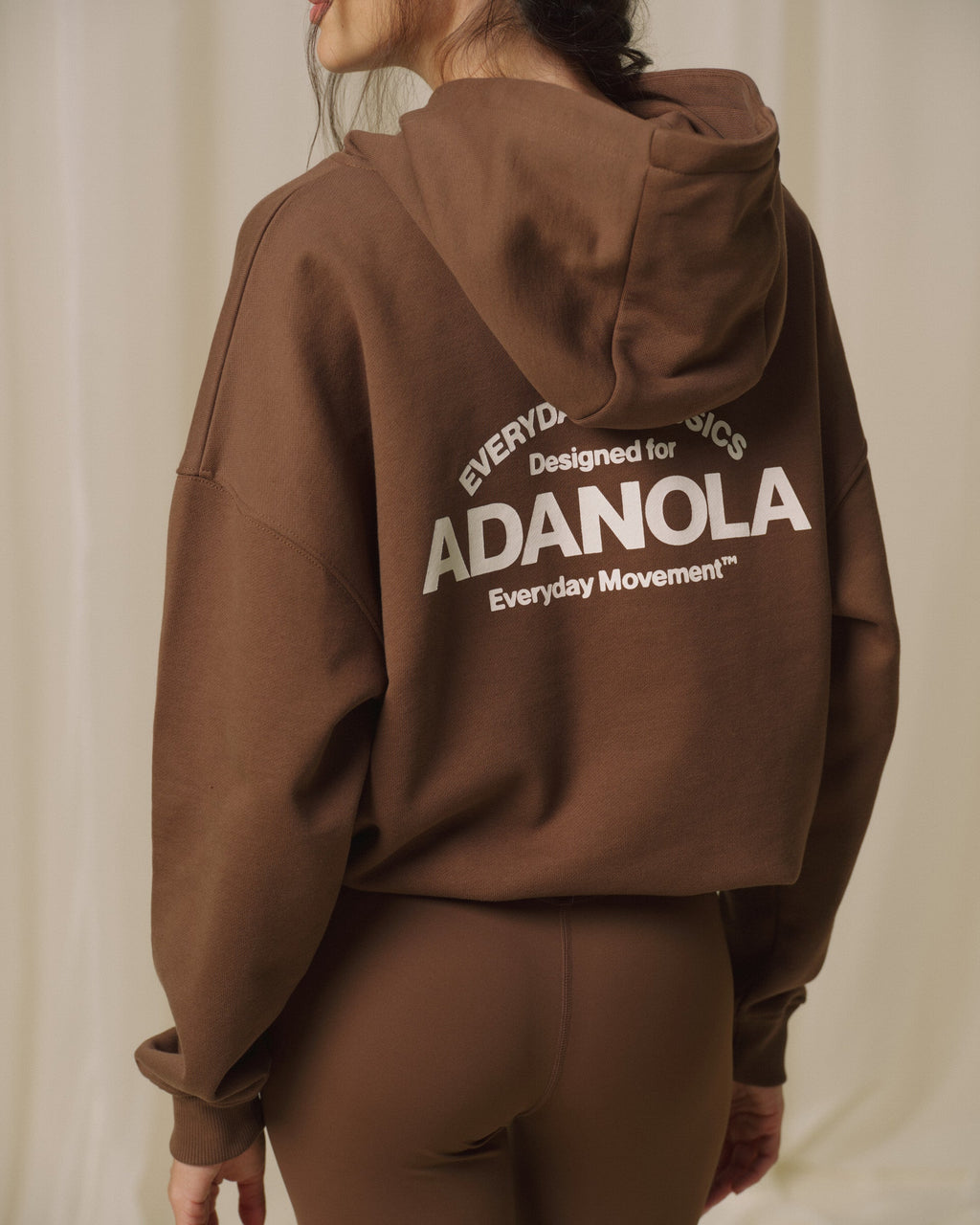 Classics Oversized Hoodie - Mocha Brown