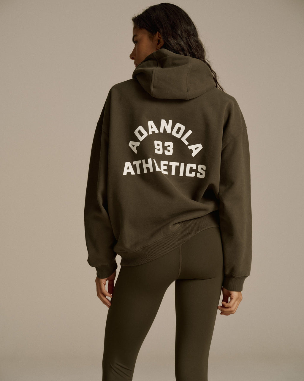 Campus Oversized Hoodie - Fern Green