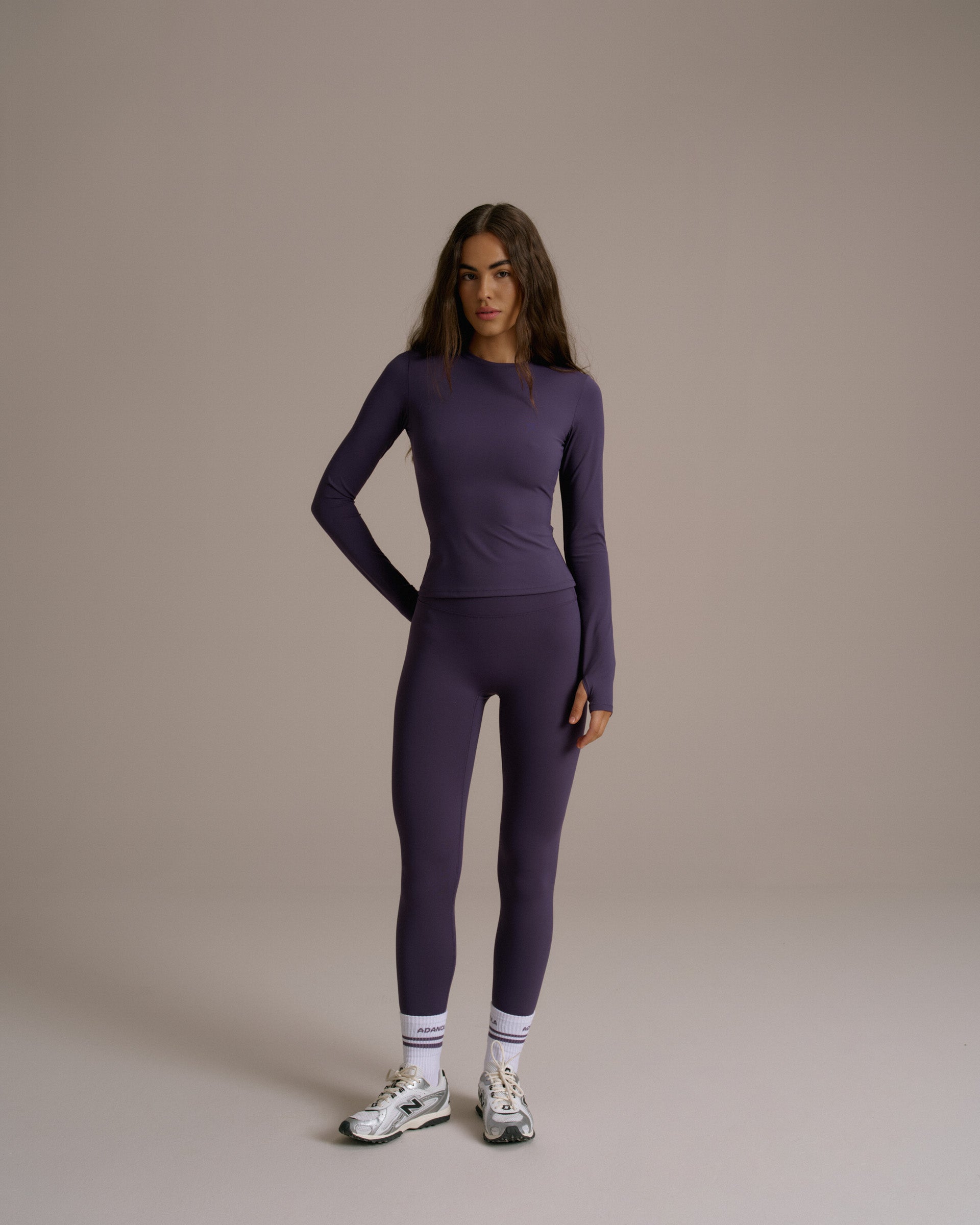 Ultimate Long Sleeve Top - Dark Plum