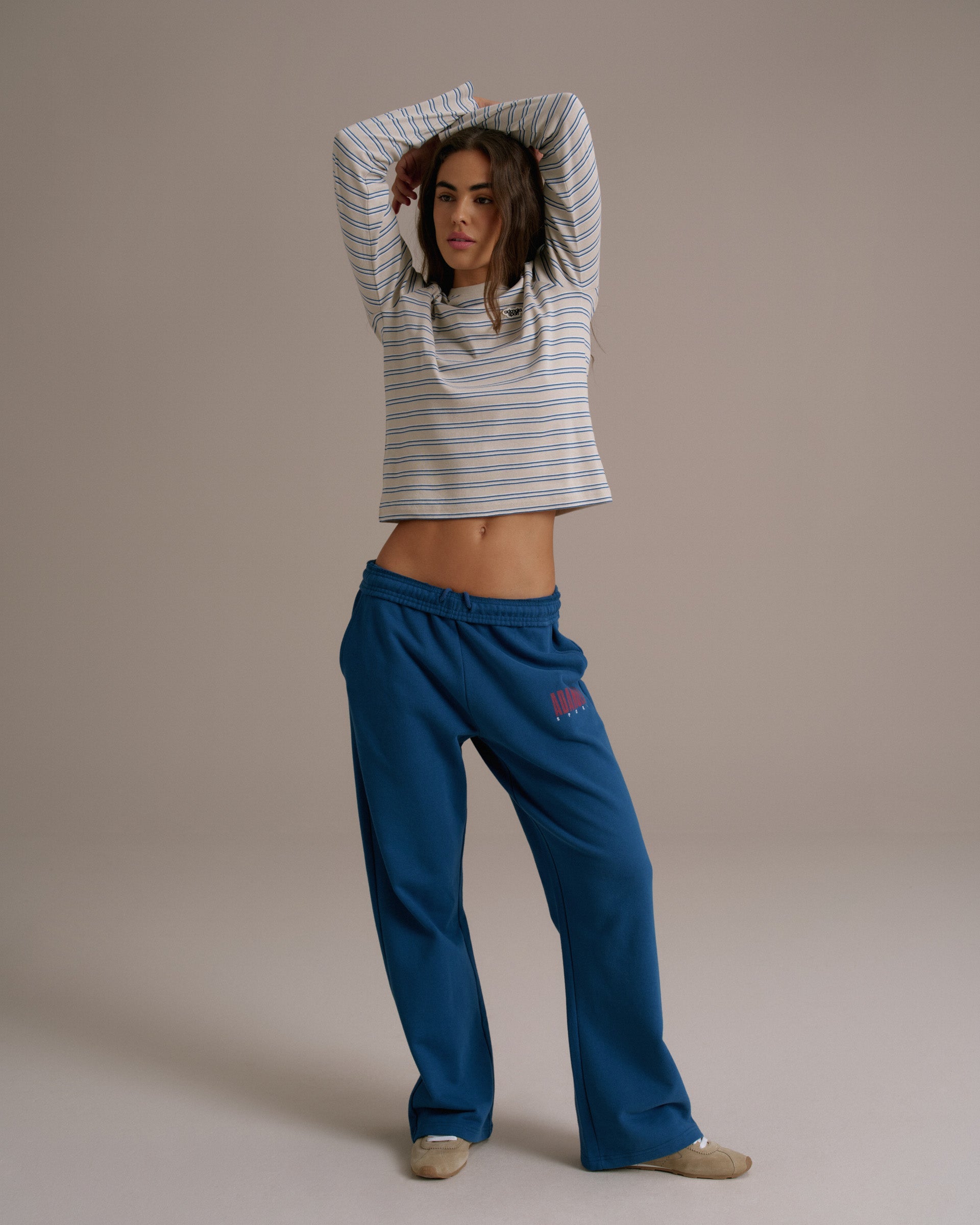 Sport Horizon Straight Leg Sweatpants - Washed College Blue