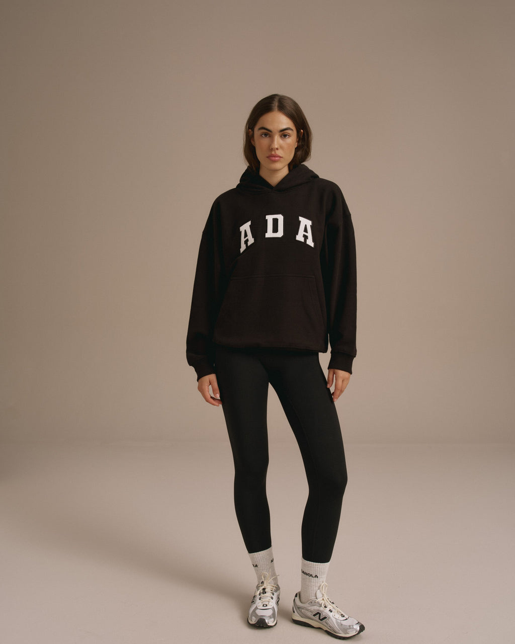 ADA Oversized Hoodie - Black