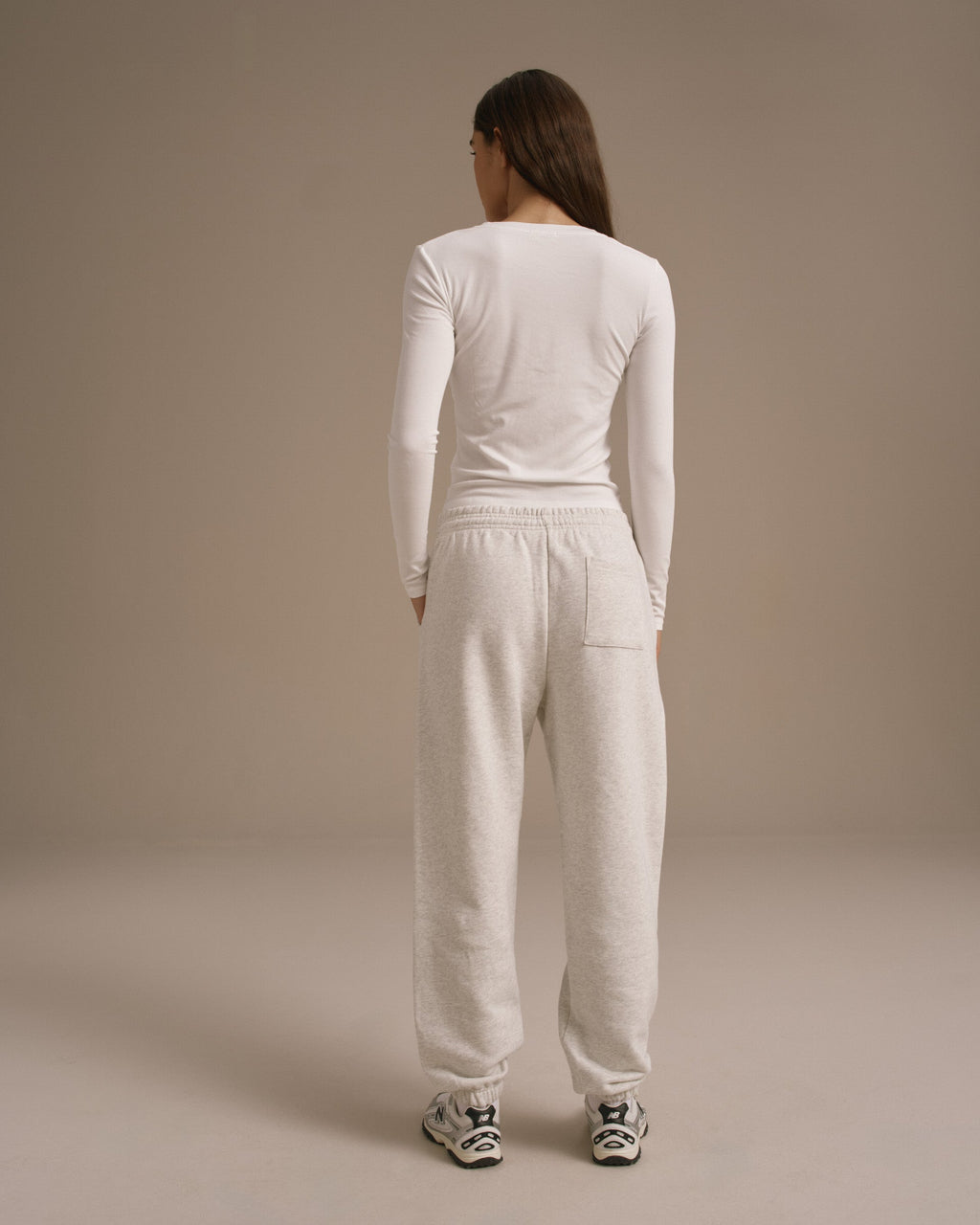 AS Sweatpants - Light Grey Melange