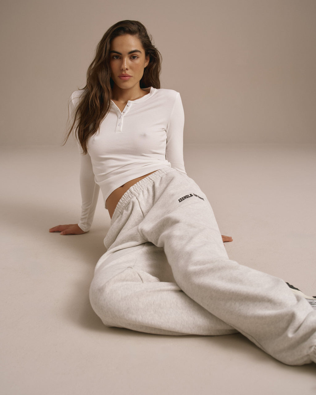AS Sweatpants - Light Grey Melange