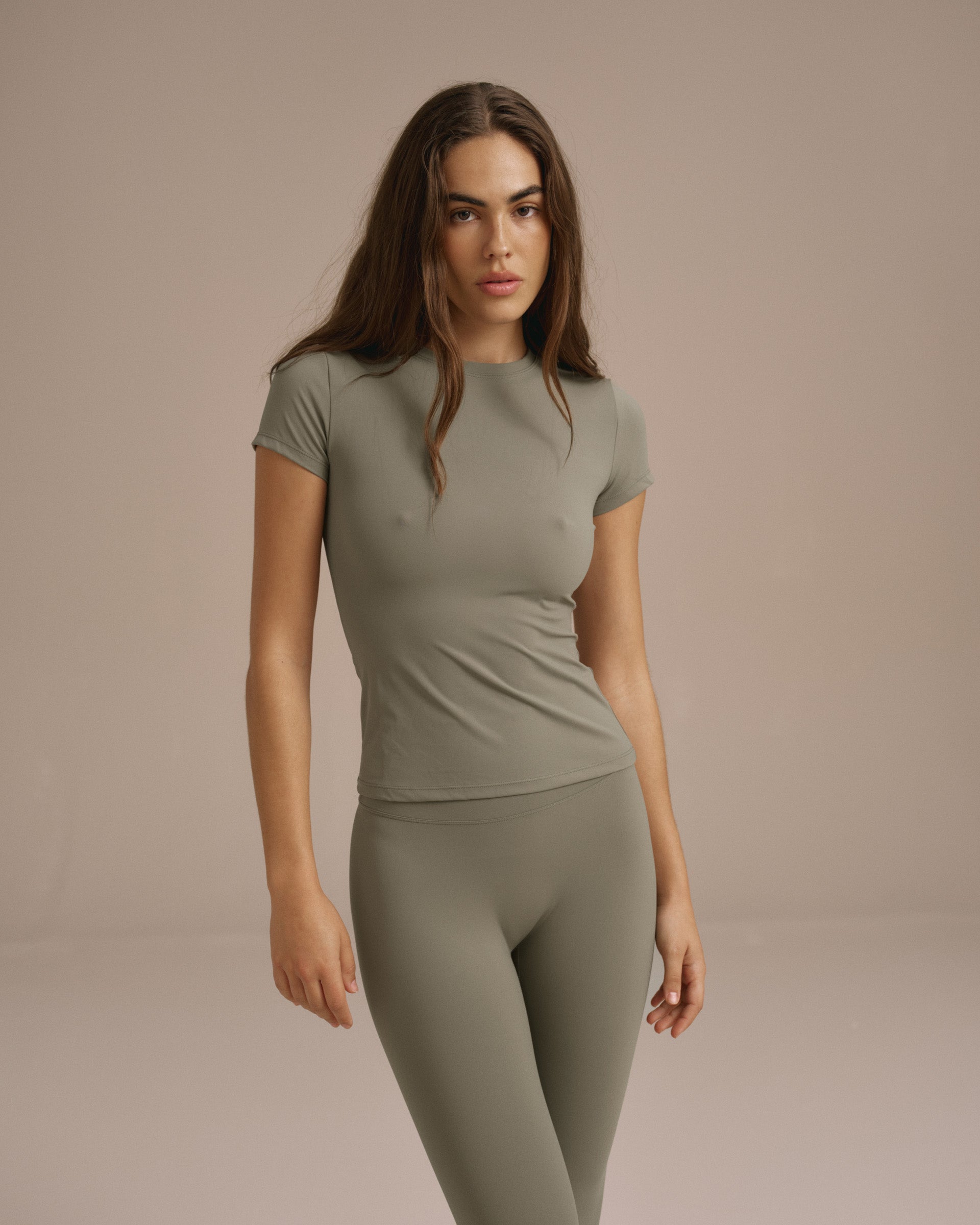 Ultimate Short Sleeve Top - Olive Green