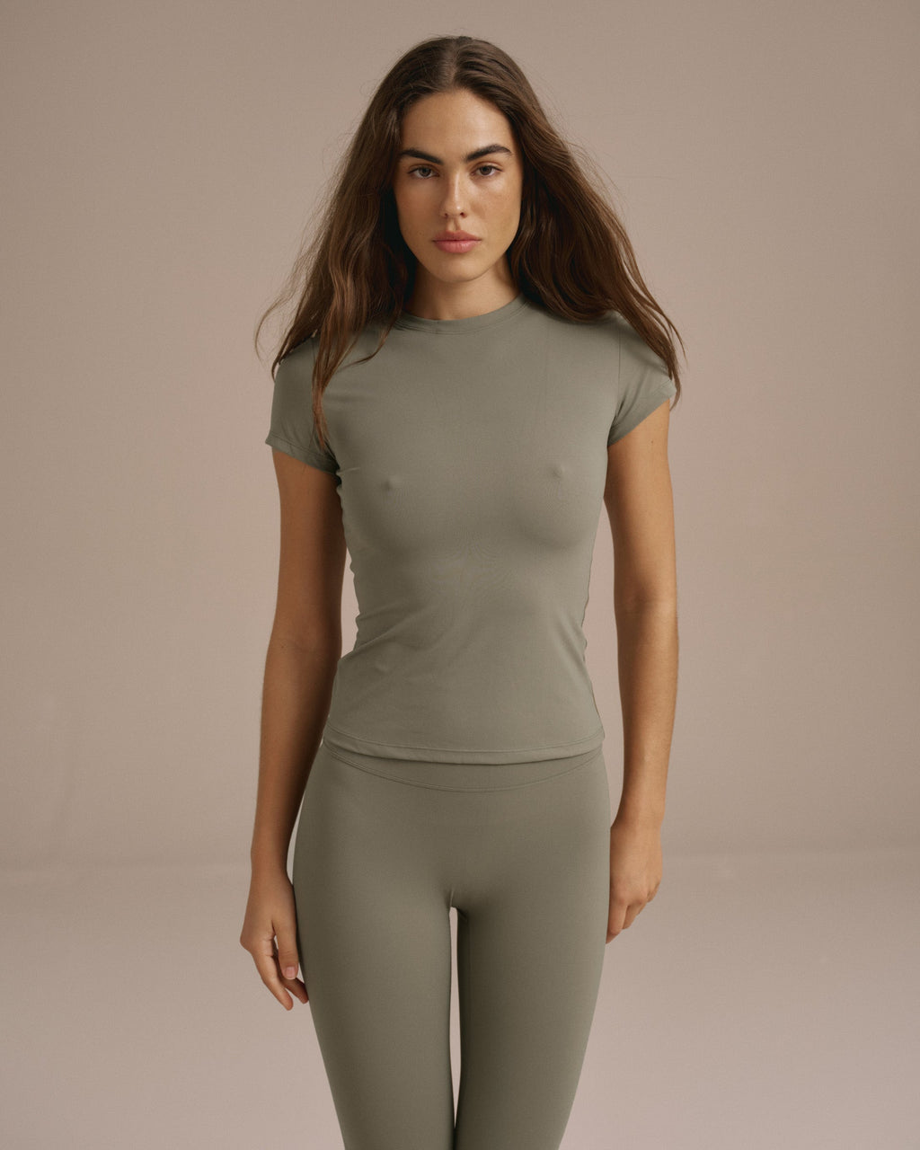 Ultimate Short Sleeve Top - Olive Green