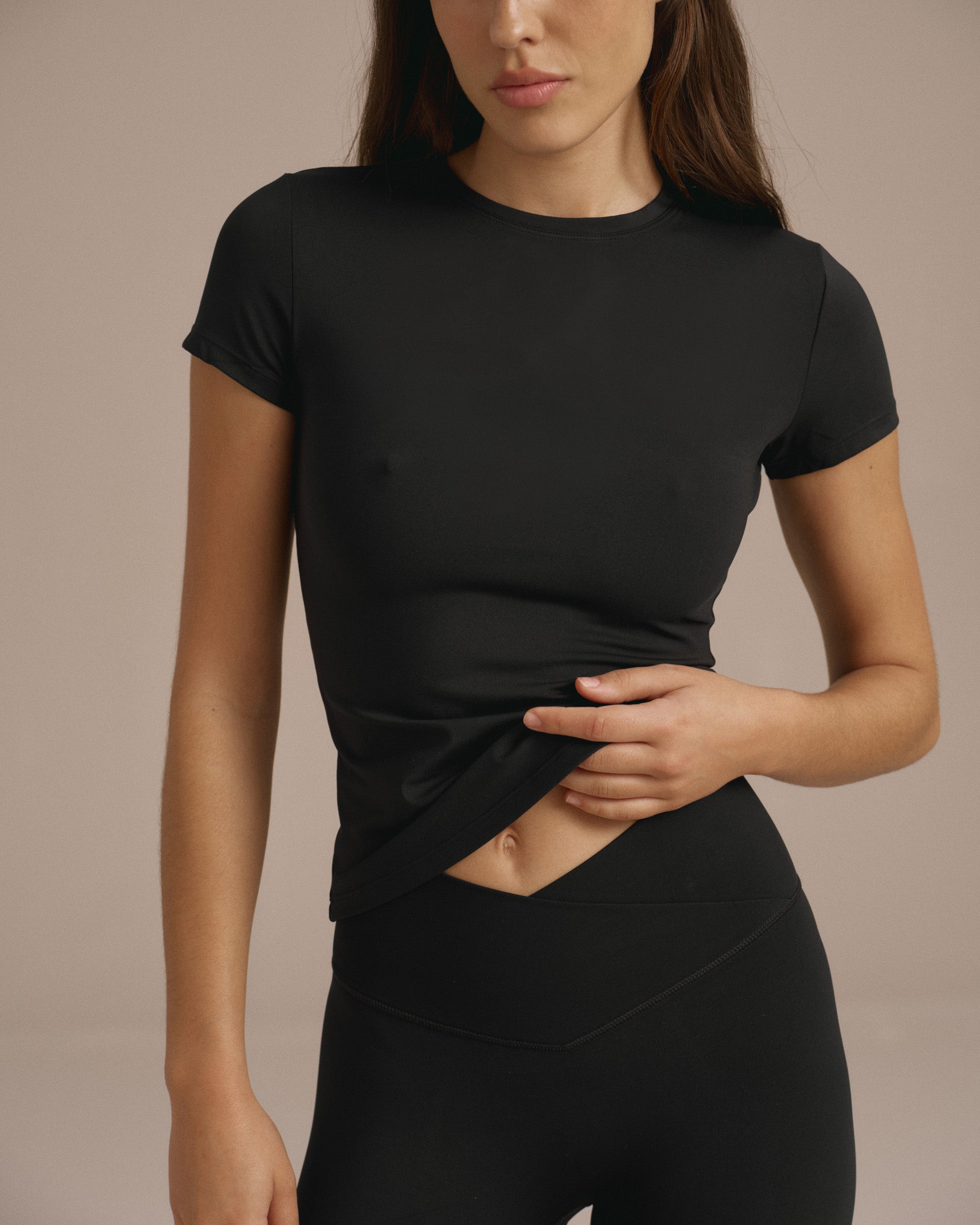 Ultimate Short Sleeve Top - Black