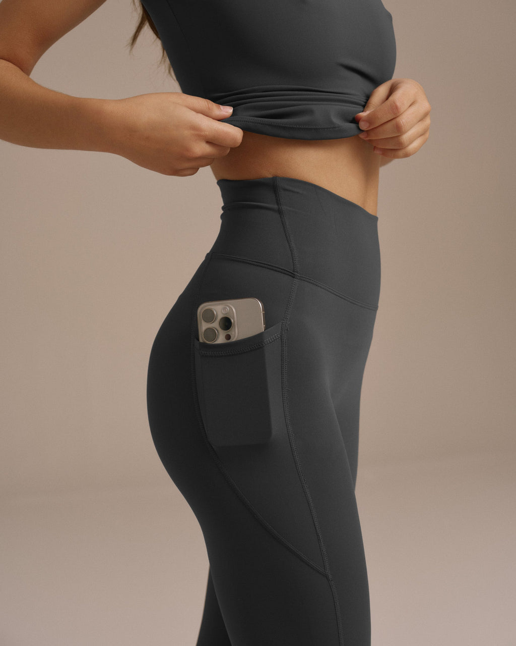Ultimate Pocket Leggings - Graphite Grey