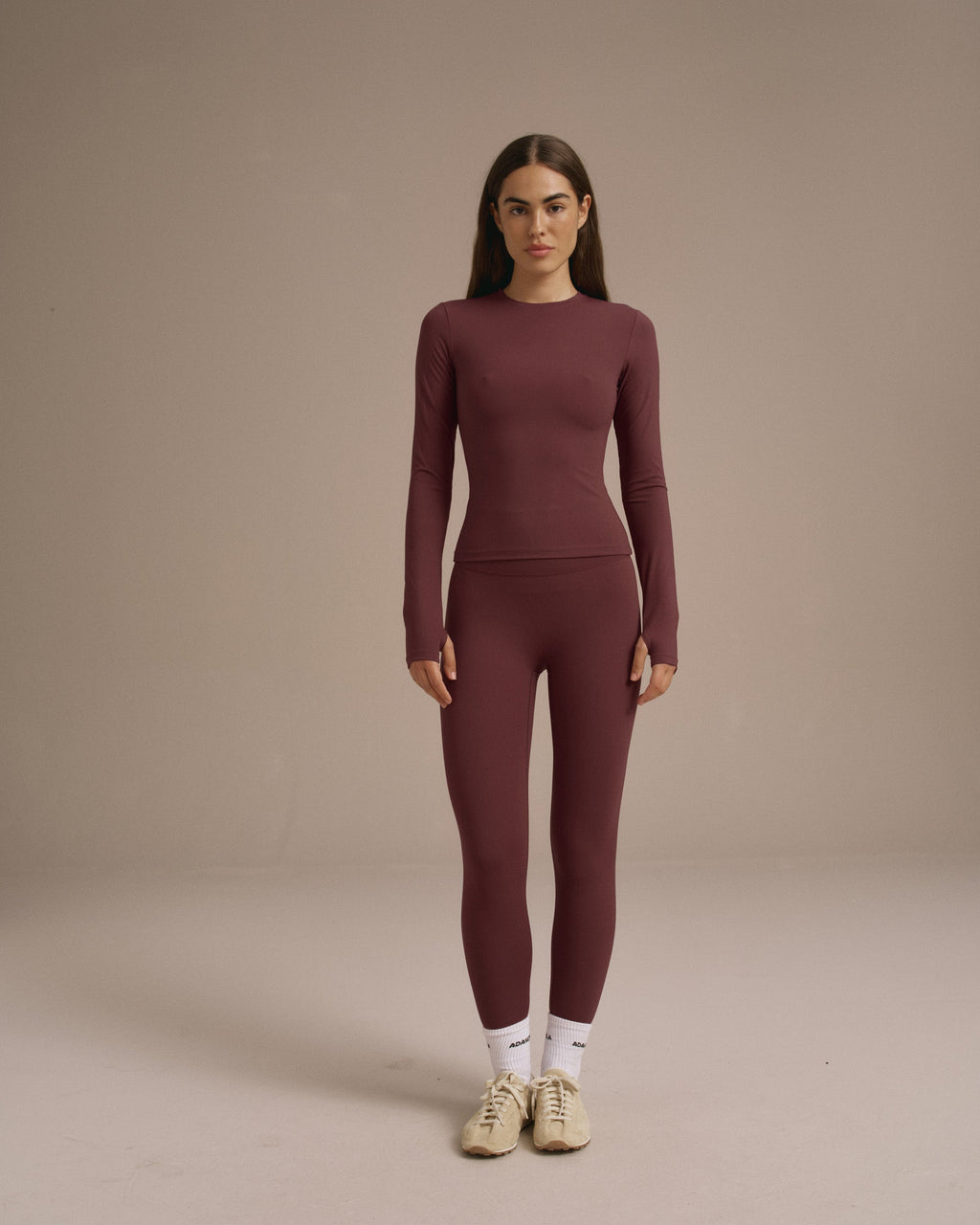 Ultimate Long Sleeve Top - Burgundy