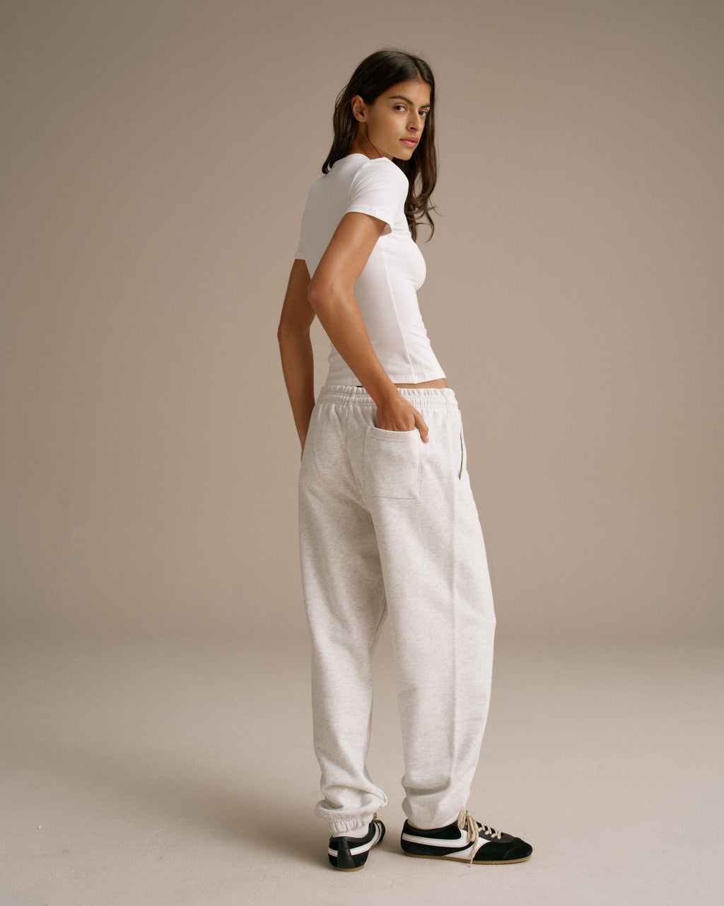 ADA Sweatpants - Light Grey Melange