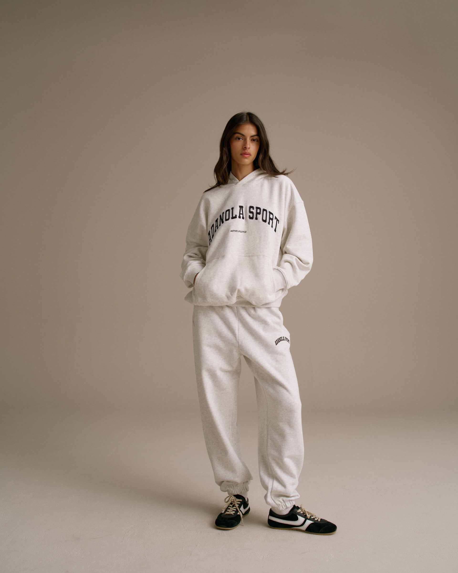 AS Sweatpants - Light Grey Melange