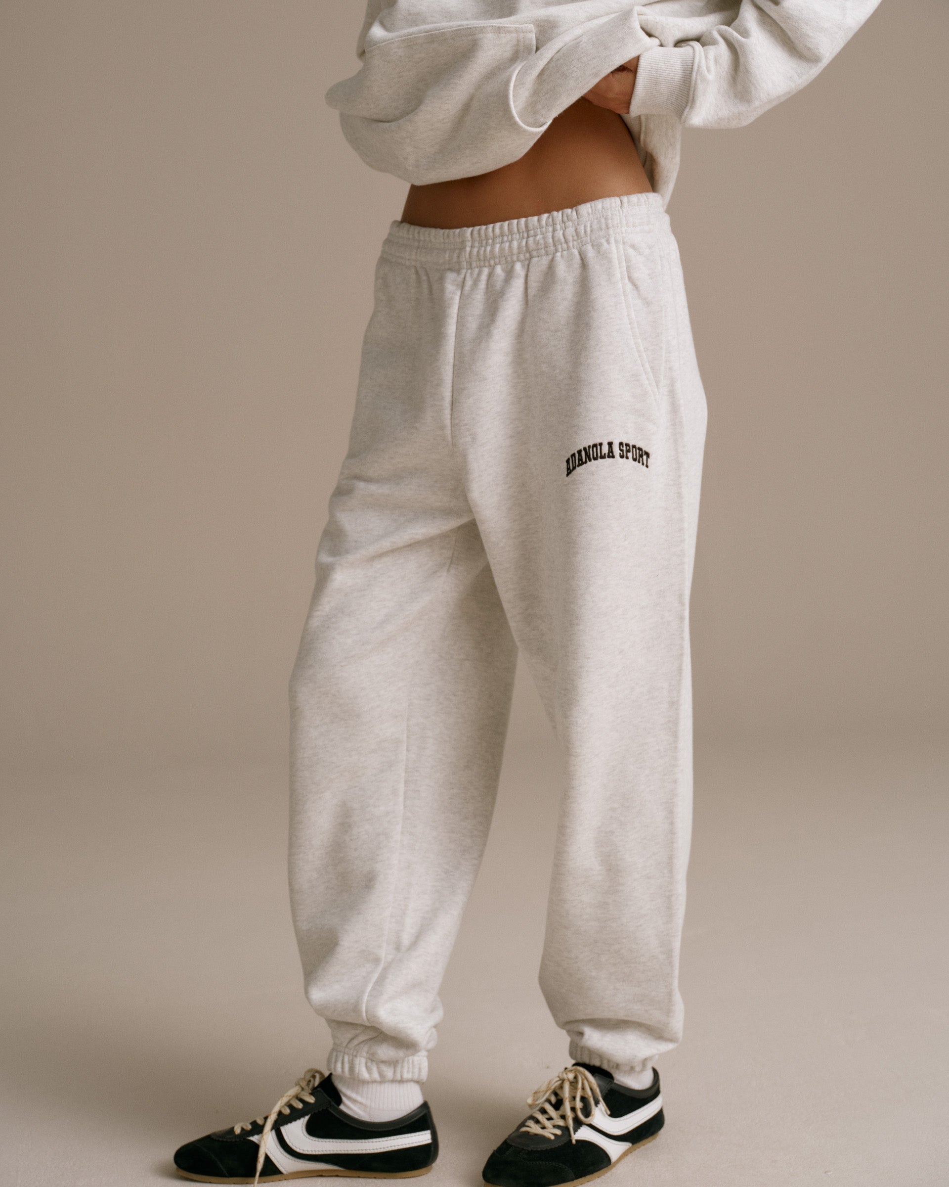 AS Sweatpants - Light Grey Melange