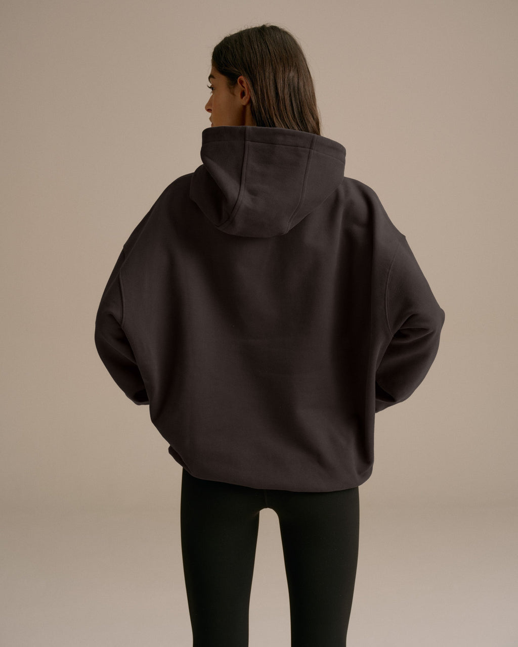 ADA Oversized Hoodie - Coffee Bean