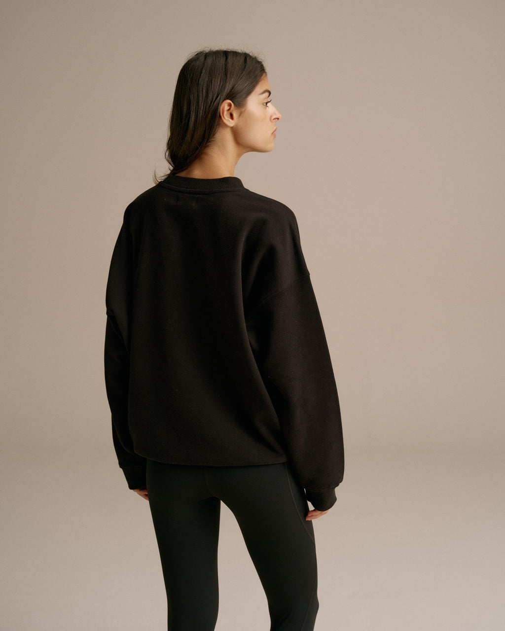 AS Oversized Sweatshirt - Black