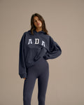 ADA Oversized Hoodie - Midnight Blue