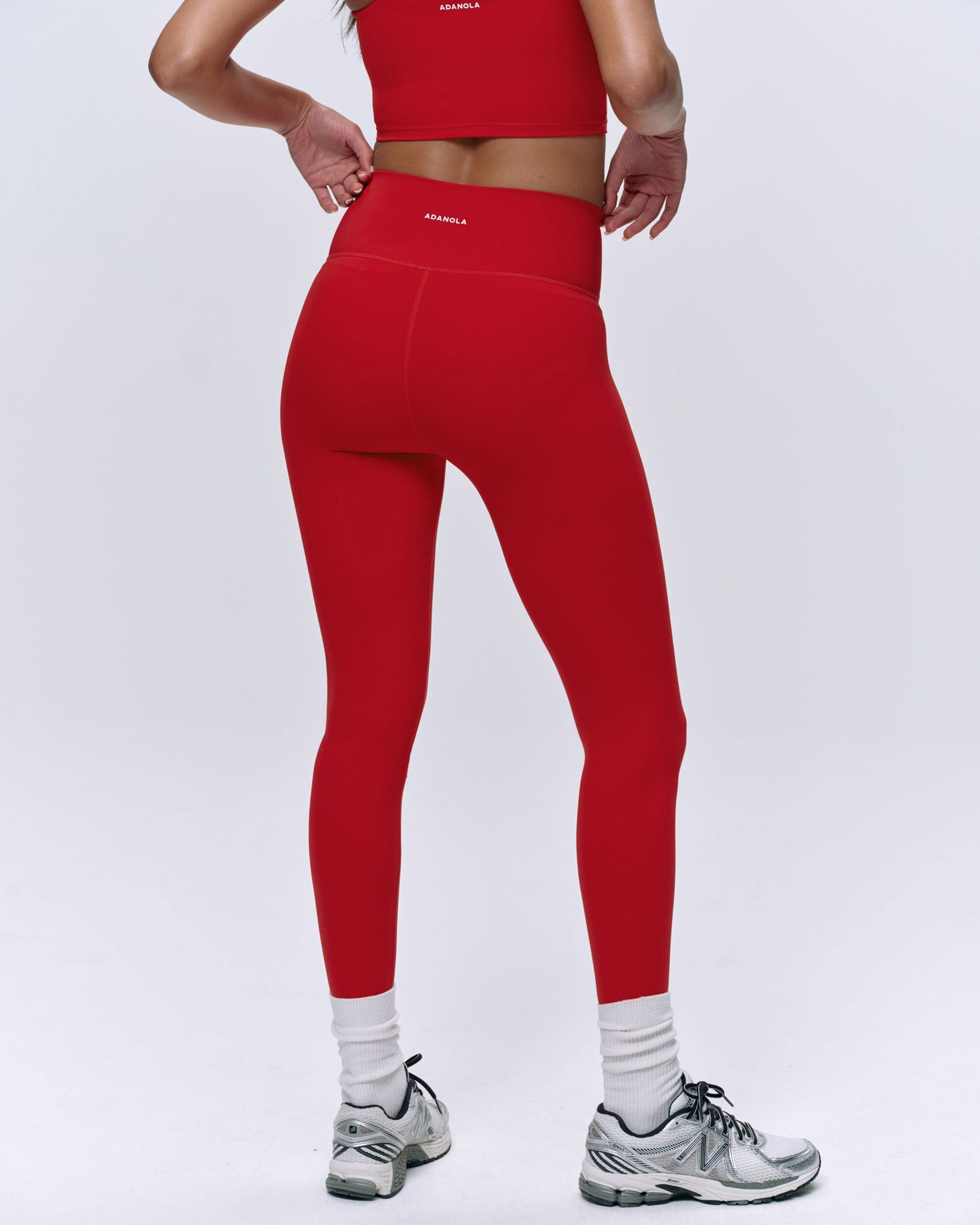 Ultimate Wrap Over Legging - Classic Red