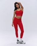 Ultimate Wrap Over Legging - Classic Red