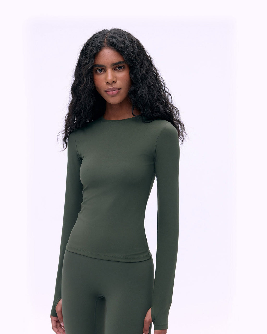 Ultimate Long Sleeve Top - Dark Olive
