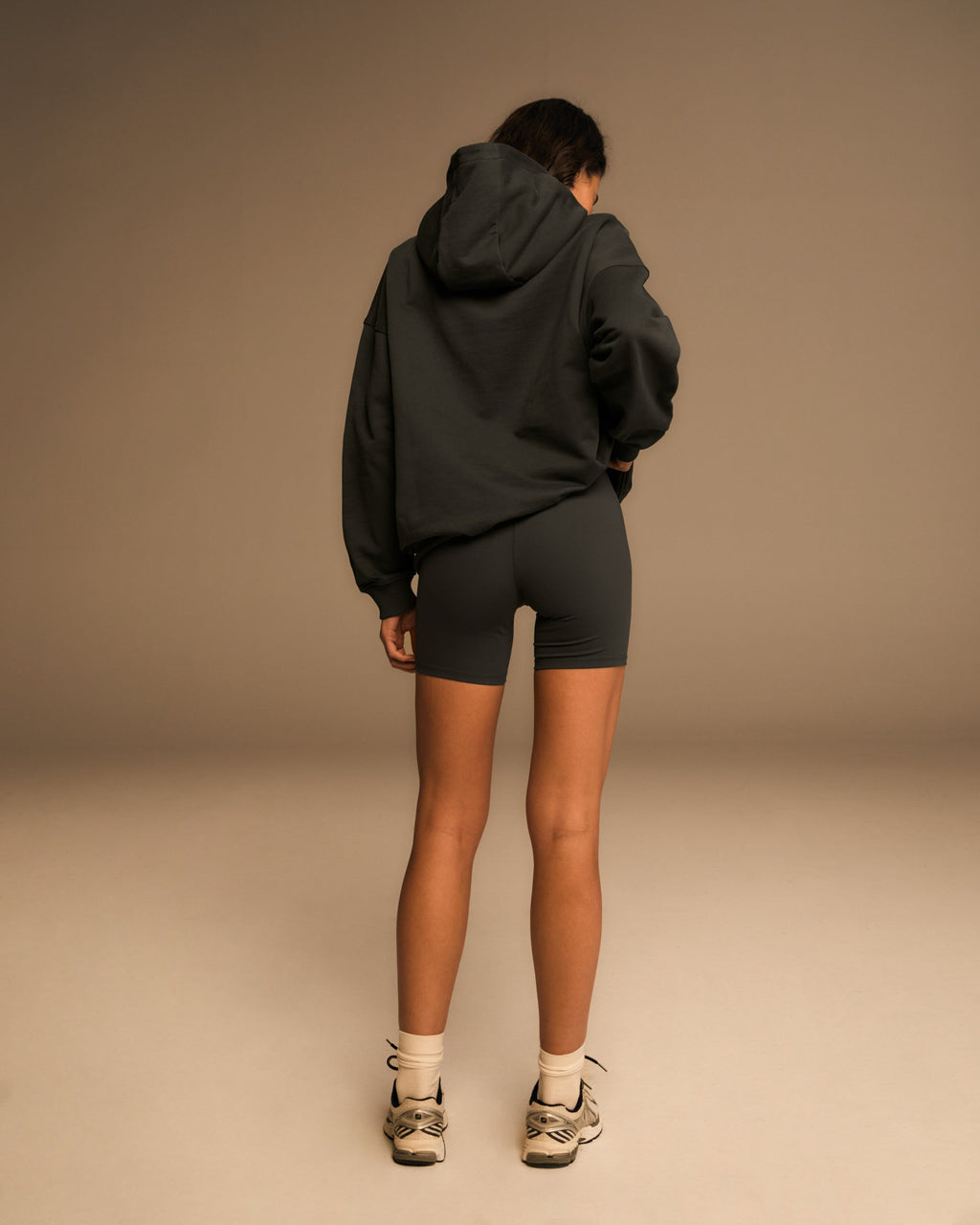 AS Oversized Hoodie - Graphite Grey/Marshmallow White